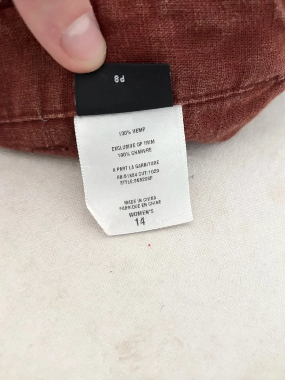 Vintage Patagonia Mainland Hemp Pants